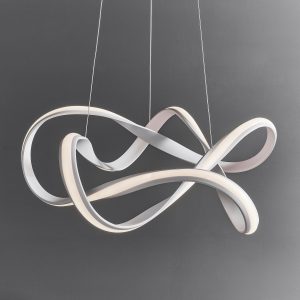 Gallery Direct Synergy Pendant Light White 600 1200mm | Shackletons
