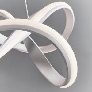 Gallery Direct Synergy Pendant Light White 600 1200mm | Shackletons