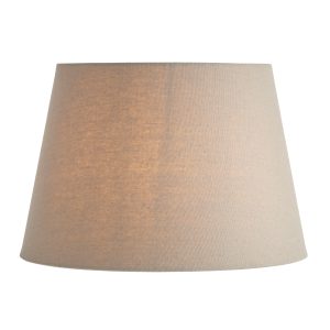 Gallery Direct Cici Shade Grey Faux Linen 205mm | Shackletons