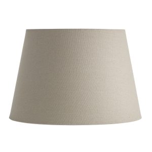 Gallery Direct Cici Shade Grey Faux Linen 205mm | Shackletons