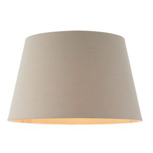 Gallery Direct Cici Shade Grey Faux Linen 285mm | Shackletons