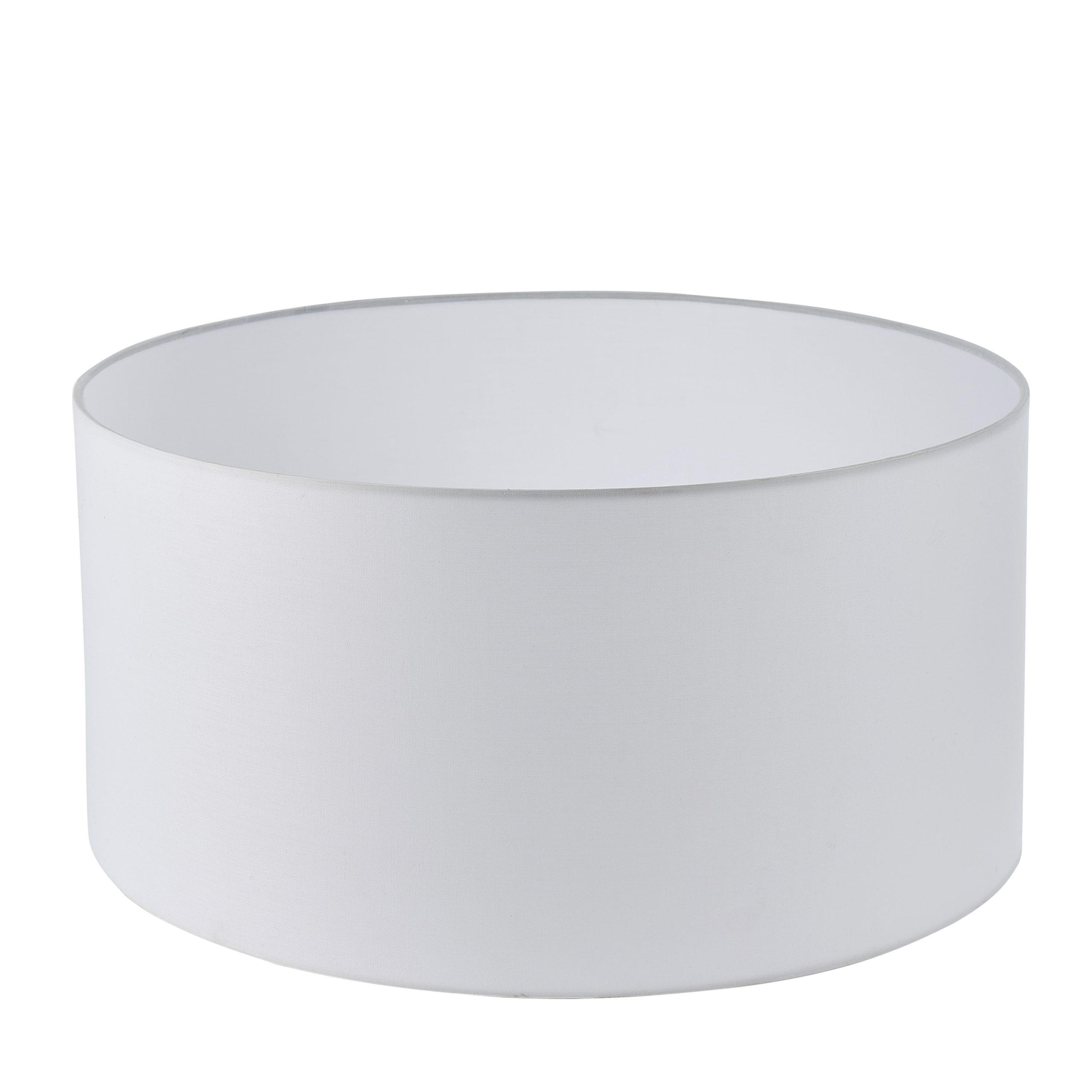 Gallery Direct Cylinder Lamp Shade Vintage White 240x500mm