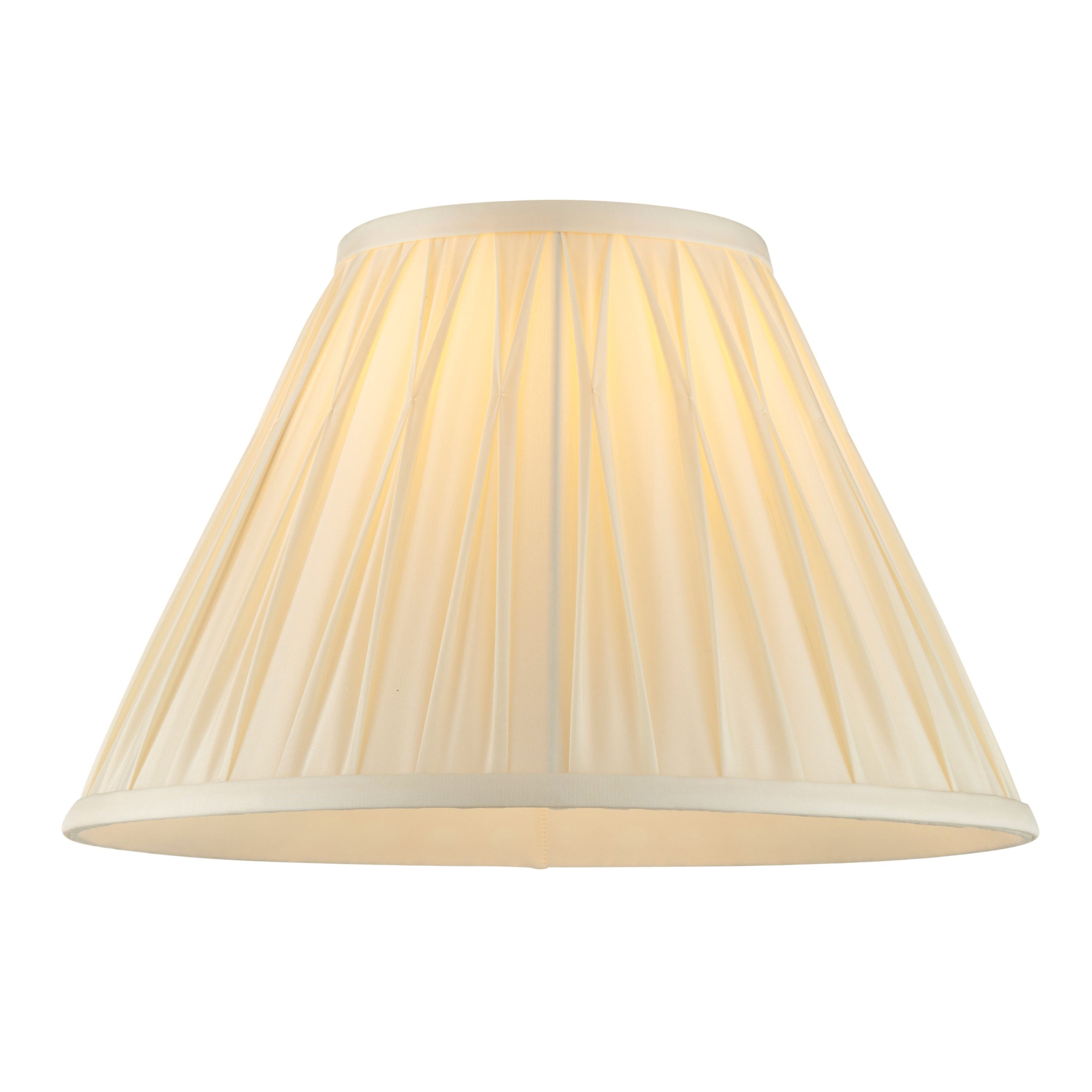 Gallery Direct Chatsworth 1 Shade Light Ivory 195x135x305mm