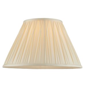 Gallery Direct Chatsworth 1 Shade Light Ivory 213x175x355mm | Shackletons