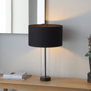 Gallery Direct Lessina Table Lamp Black | Shackletons