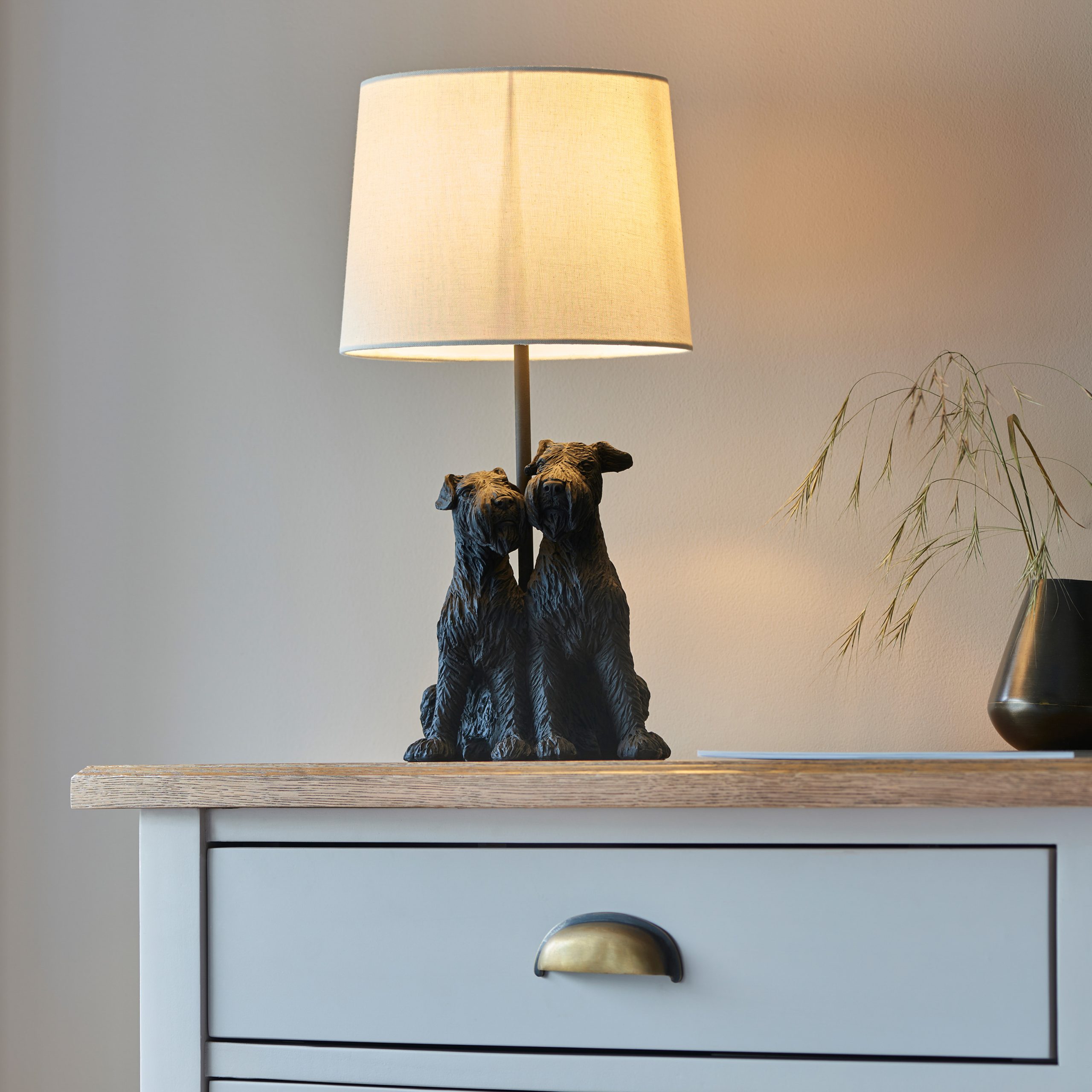 Gallery Direct Westie 1 Table Lamp Black