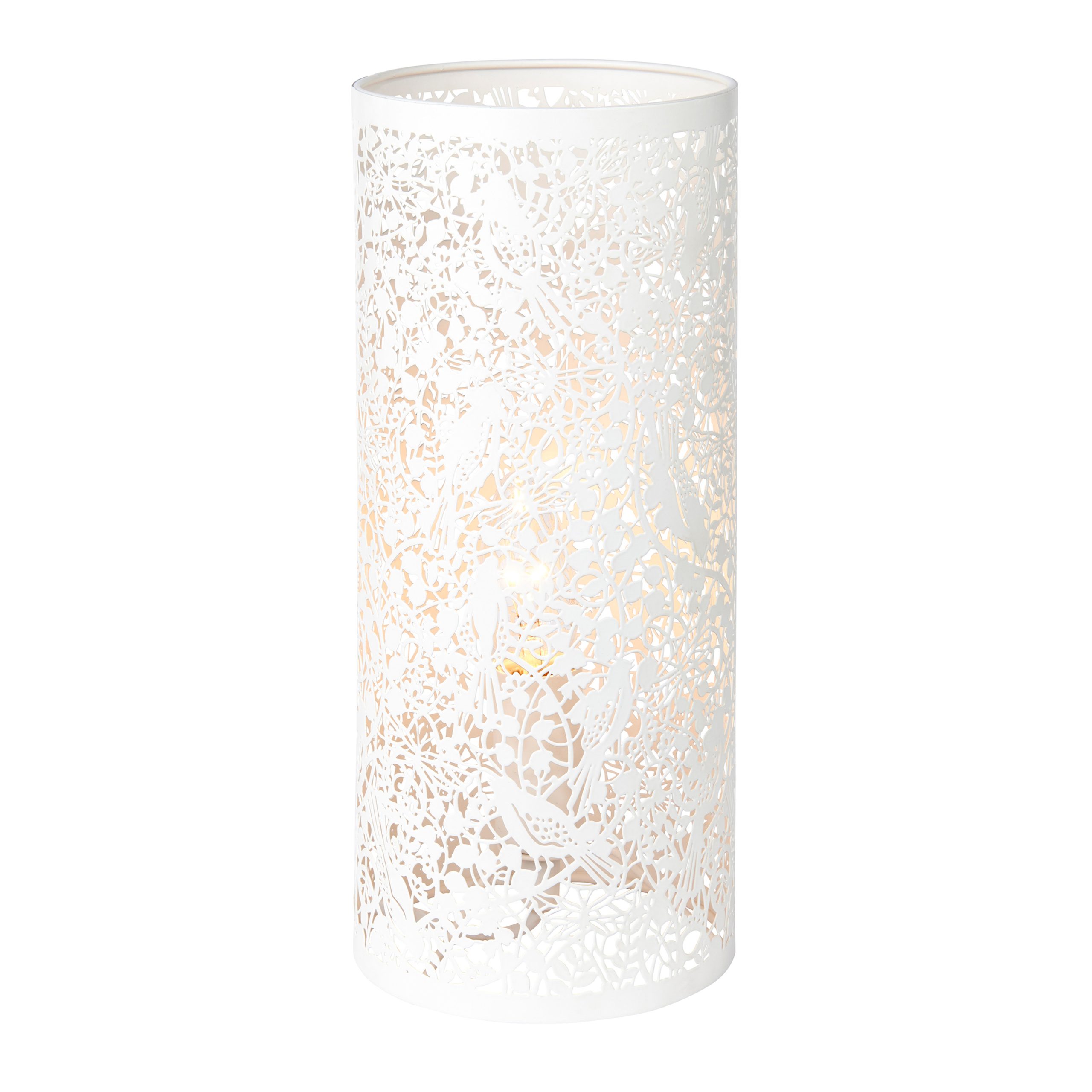Gallery Direct Secret Garden Table Lamp Matt Ivory | Shackletons