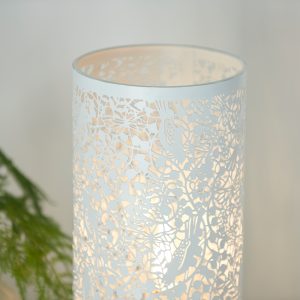 Gallery Direct Secret Garden Table Lamp Matt Ivory | Shackletons