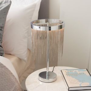 Gallery Direct Zelma Table Lamp Chrome | Shackletons