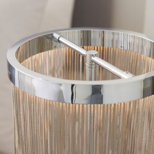 Gallery Direct Zelma Table Lamp Chrome | Shackletons