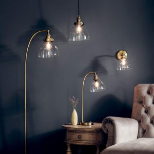 Gallery Direct Hansen Table Lamp Antique Brass | Shackletons