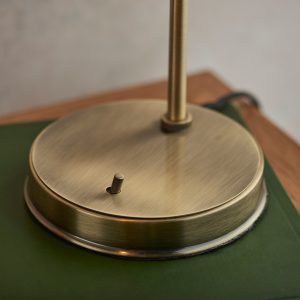 Gallery Direct Hansen Table Lamp Antique Brass | Shackletons