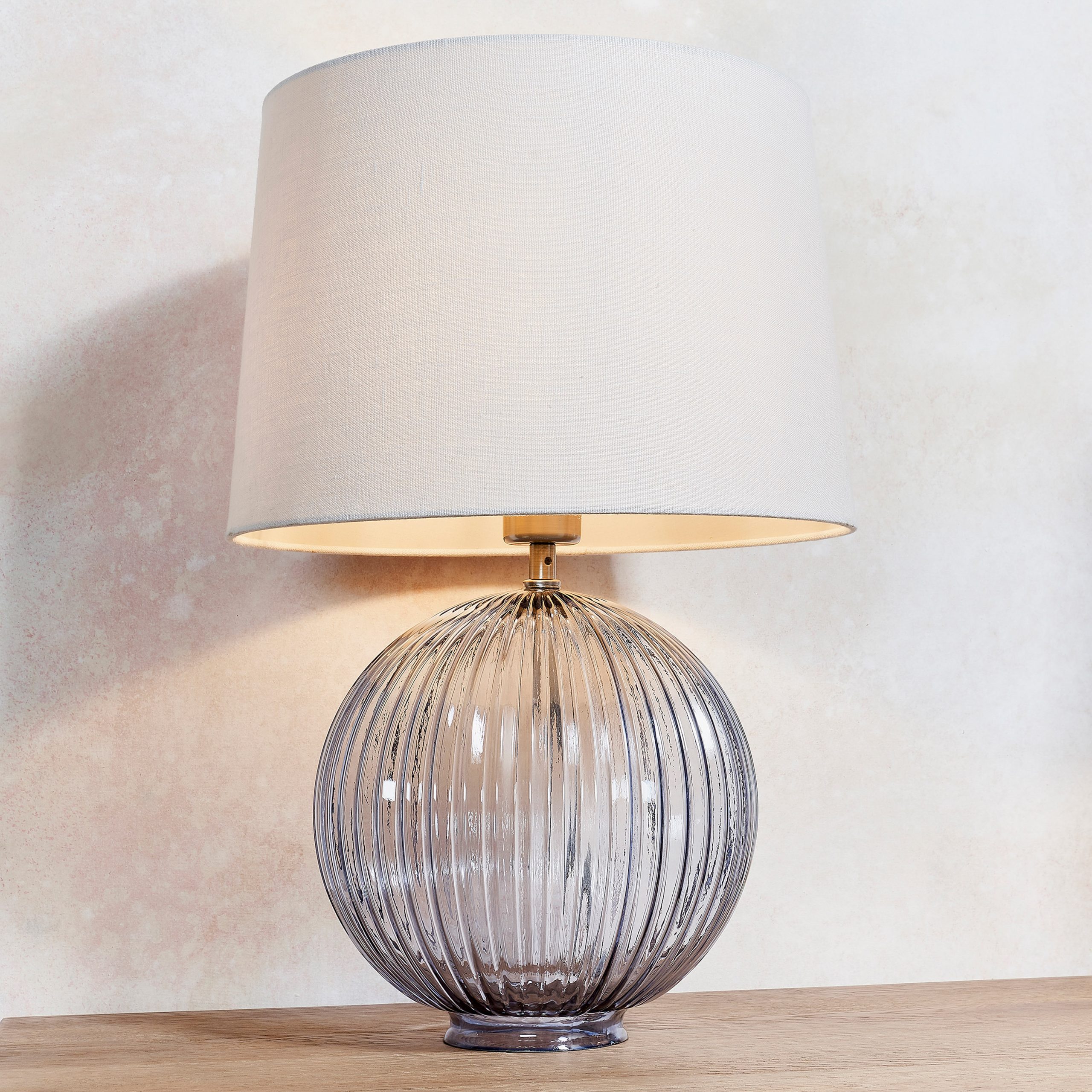 Gallery Direct Jemma Table Lamp Smokey Grey