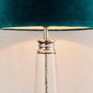 Gallery Direct Winslet Table Lamp Teal | Shackletons
