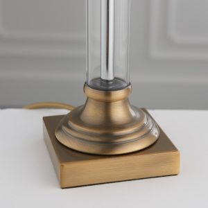 Gallery Direct Avebury 1 Table Light Antique Brass | Shackletons