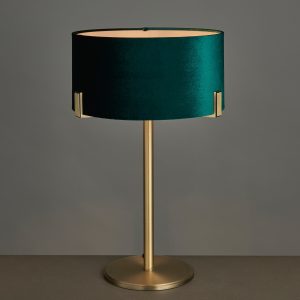 Gallery Direct Hayfield Table Lamp Antique Brass | Shackletons