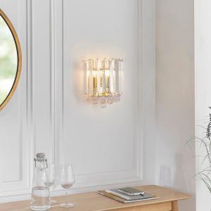 Gallery Direct Fargo Wall Light Brass | Shackletons