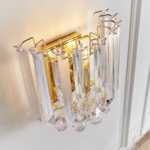 Gallery Direct Fargo Wall Light Brass | Shackletons