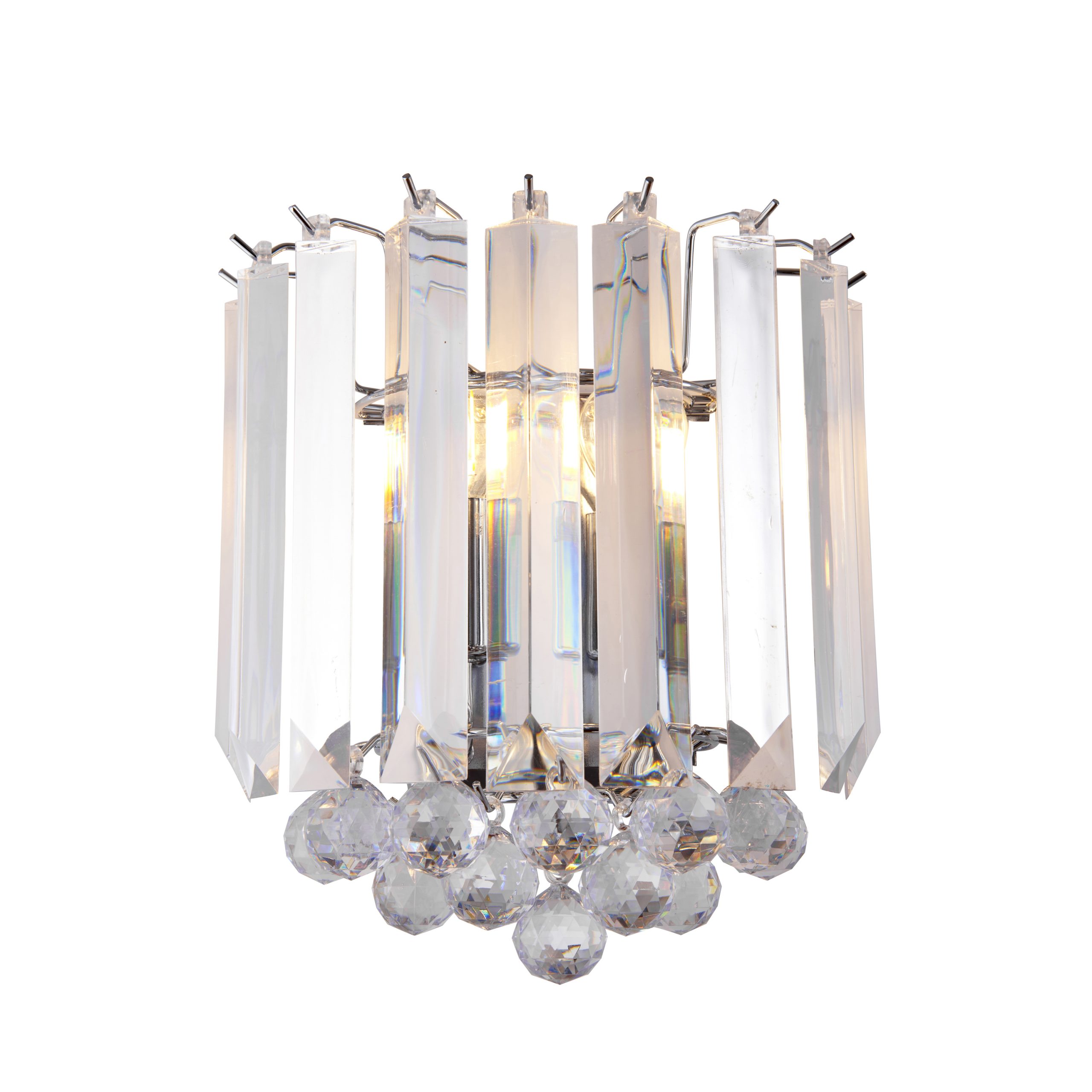 Gallery Direct Fargo Wall Light Chrome | Shackletons