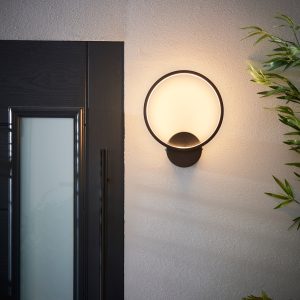 Gallery Direct Kieron Outdoor 1 Wall Light Black | Shackletons Gallery Direct Kieron Outdoor 1 Wall Light Black | Shackletons