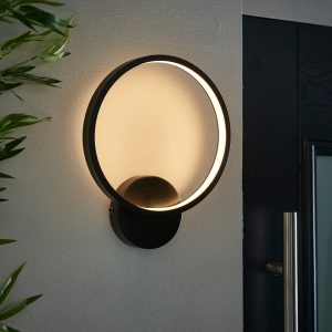 Gallery Direct Kieron Outdoor 1 Wall Light Black | Shackletons Gallery Direct Kieron Outdoor 1 Wall Light Black | Shackletons