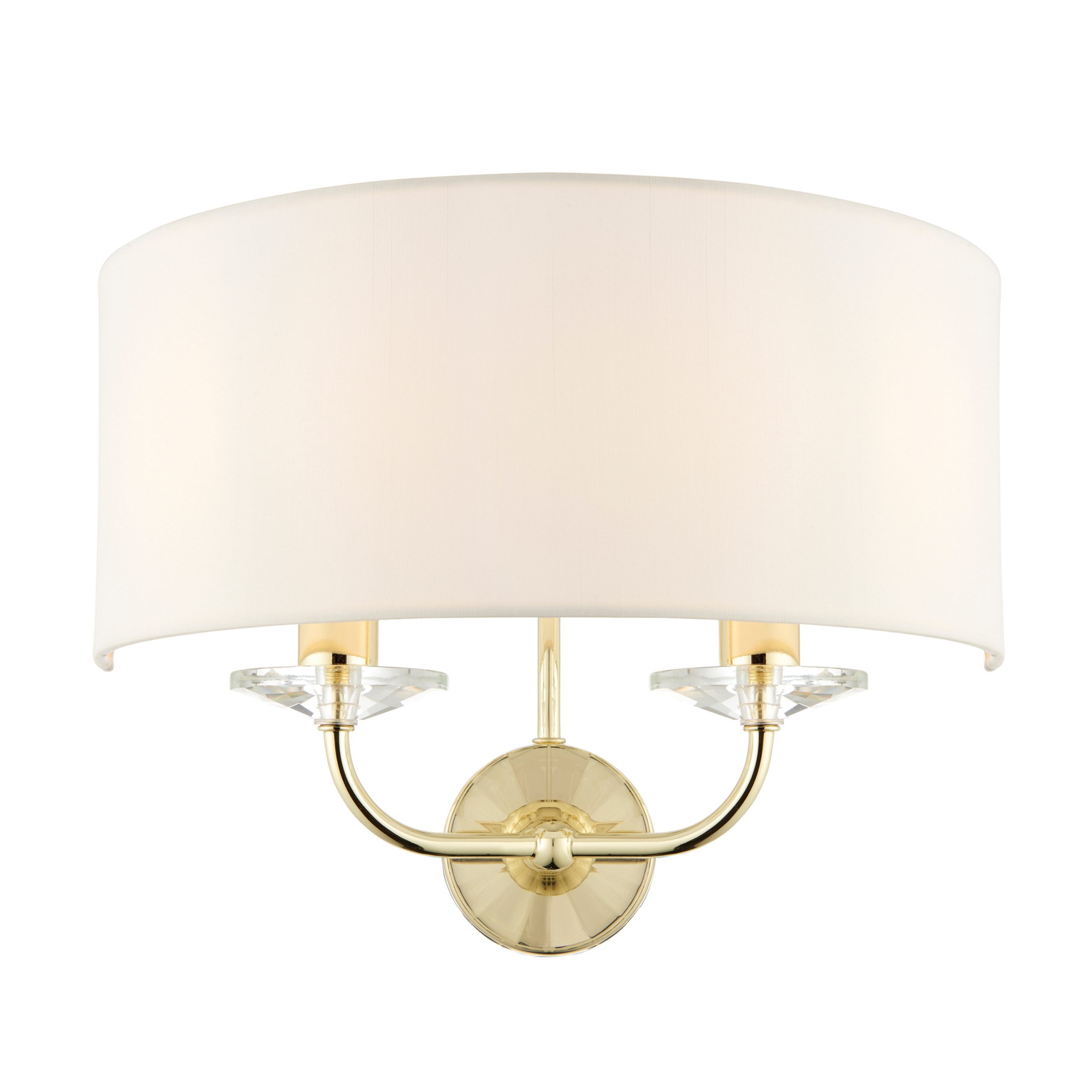 Gallery Direct Nixon Wall Light Brass | Shackletons