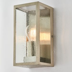 Gallery Direct Oxford Wall Light Brushed Steel | Shackletons