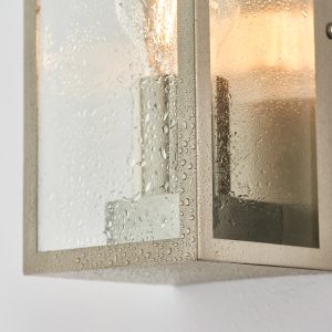 Gallery Direct Oxford Wall Light Brushed Steel | Shackletons