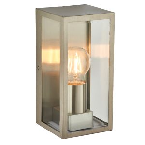 Gallery Direct Oxford Wall Light Brushed Steel | Shackletons