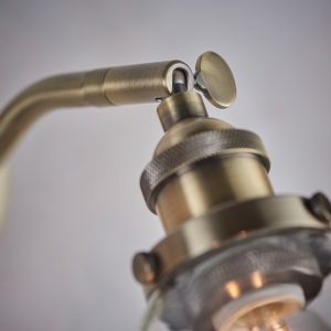 Gallery Direct Hansen Wall Light Antique Brass | Shackletons
