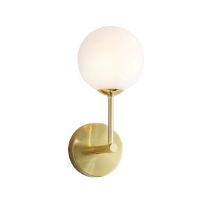 Gallery Direct Otto Wall Light Brushed Gold | Shackletons