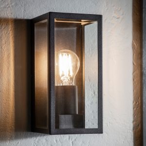 Gallery Direct Oxford 1 Wall Light Matt Black | Shackletons