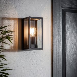 Gallery Direct Oxford 1 Wall Light Matt Black | Shackletons