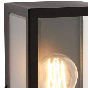 Gallery Direct Oxford 1 Wall Light Matt Black | Shackletons
