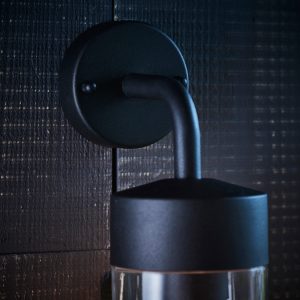 Gallery Direct North Wall Light Matt Black | Shackletons