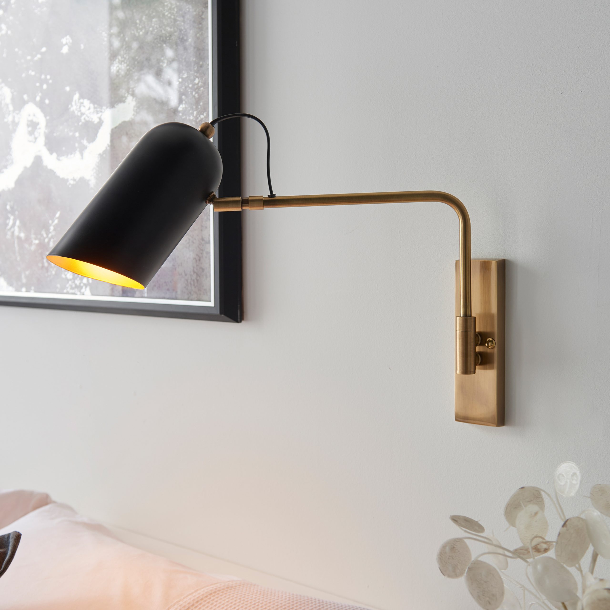 Gallery Direct Navren 1 Wall Light