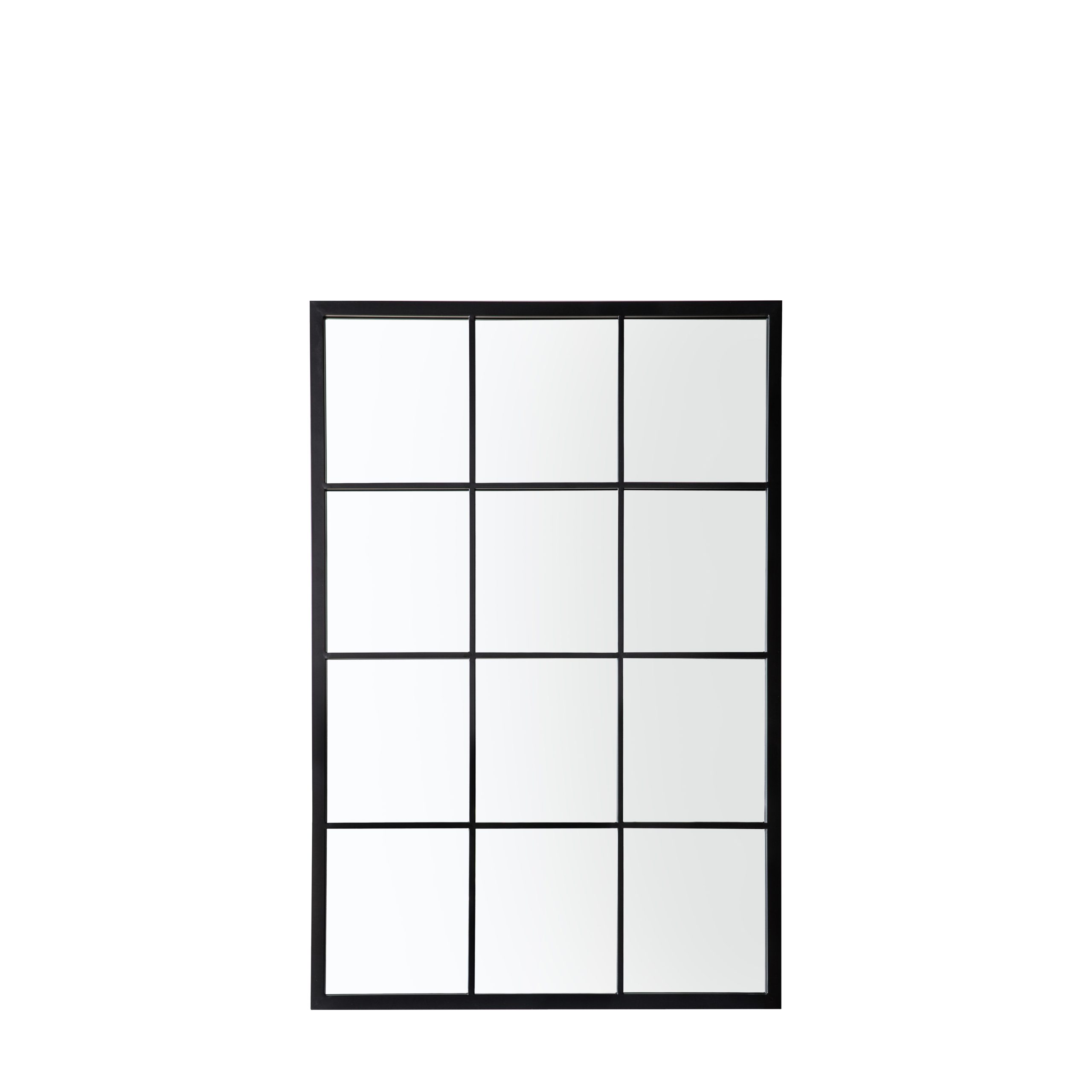 Gallery Direct Darland Outdoor Mirror Black 1200x800mm | Shackletons