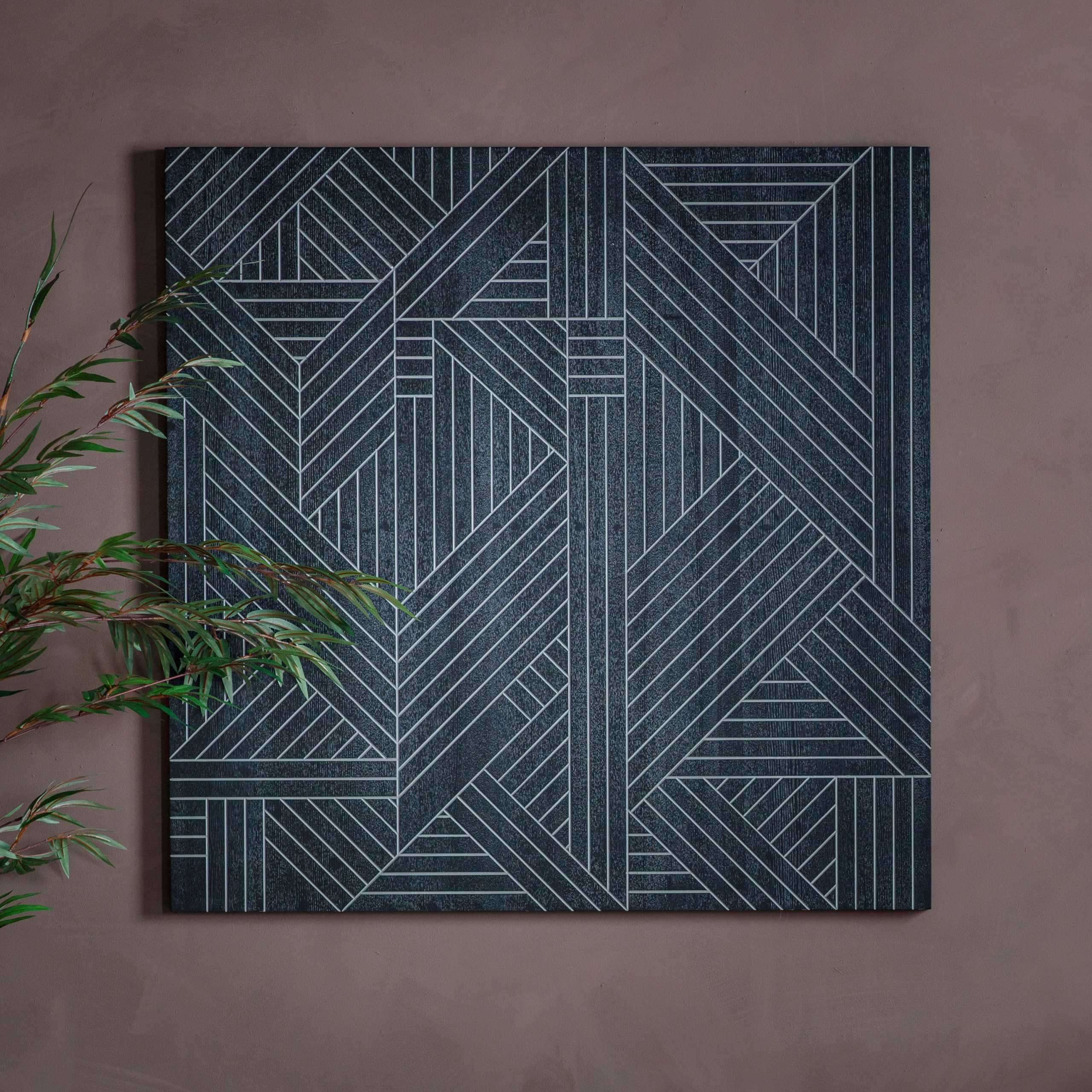Gallery Direct Kakuda Wall Art 1000x30x1000mm