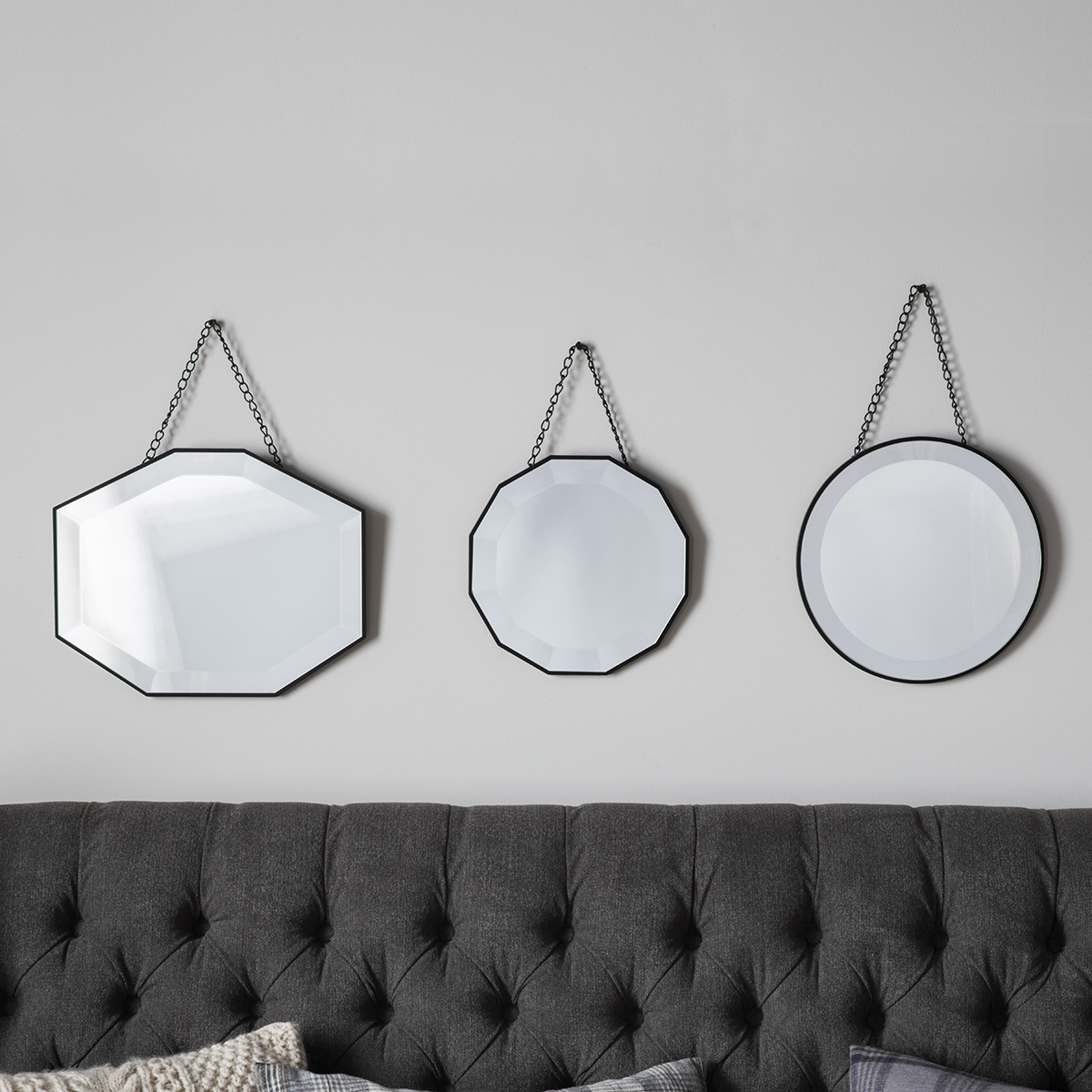 Gallery Direct Haines Scatter Mirrors (Set of 3)