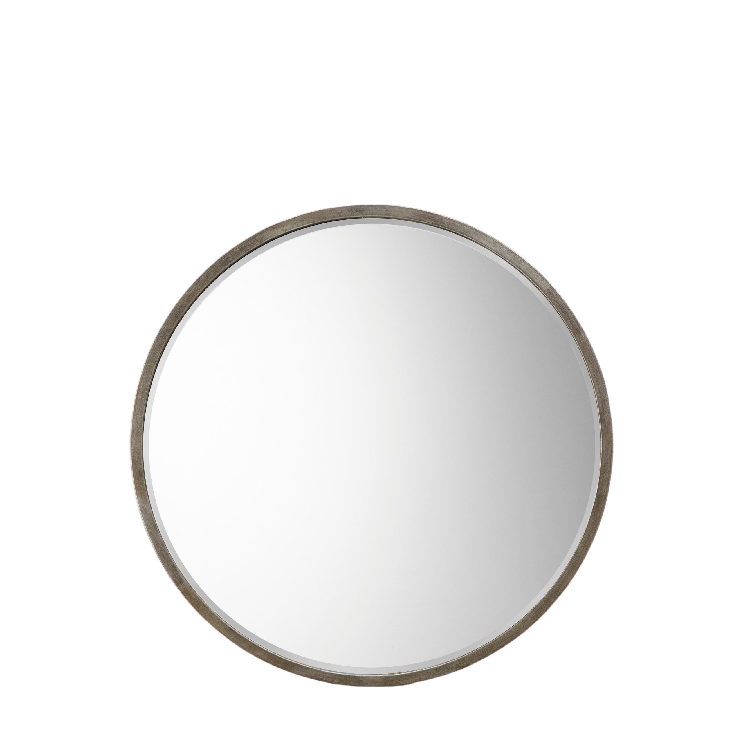 Gallery Direct Higgins Round Antique Silver | Shackletons