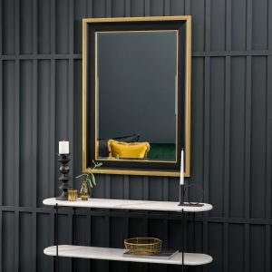 Gallery Direct Edmonton Rectangle Mirror | Shackletons