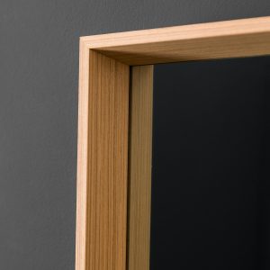 Gallery Direct Comet Mirror Long Oak | Shackletons