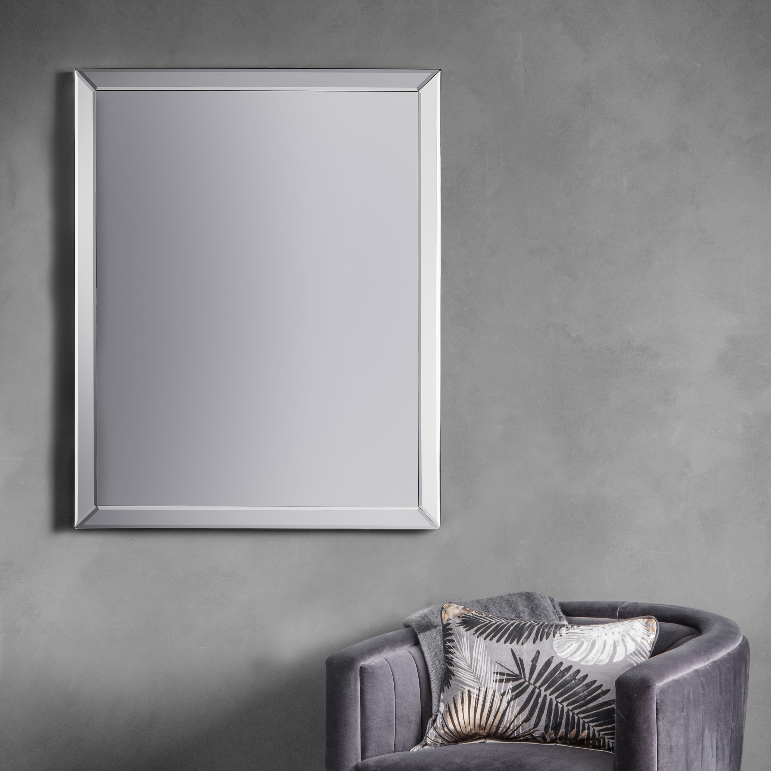 Gallery Direct Luna Overmantle Mirror