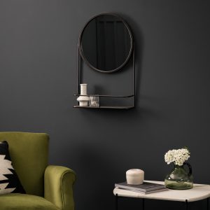 Gallery Direct Emerson Mirror Black | Shackletons Gallery Direct Emerson Mirror Black | Shackletons