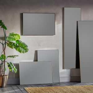 Gallery Direct Hurston Mirror Champagne | Shackletons