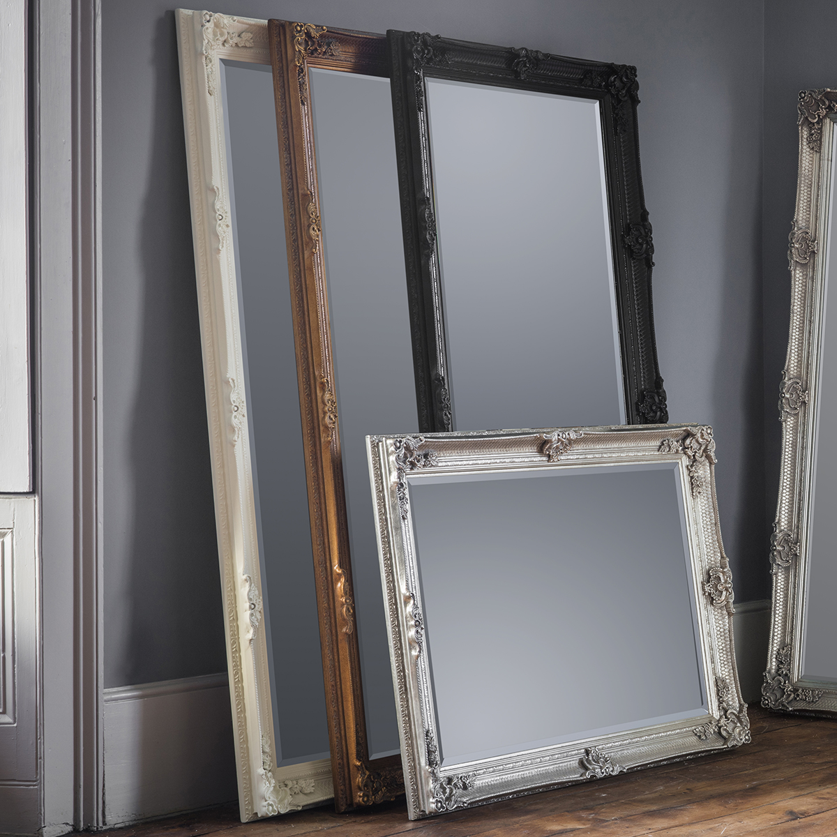 Gallery Direct Abbey Leaner Mirror Gold