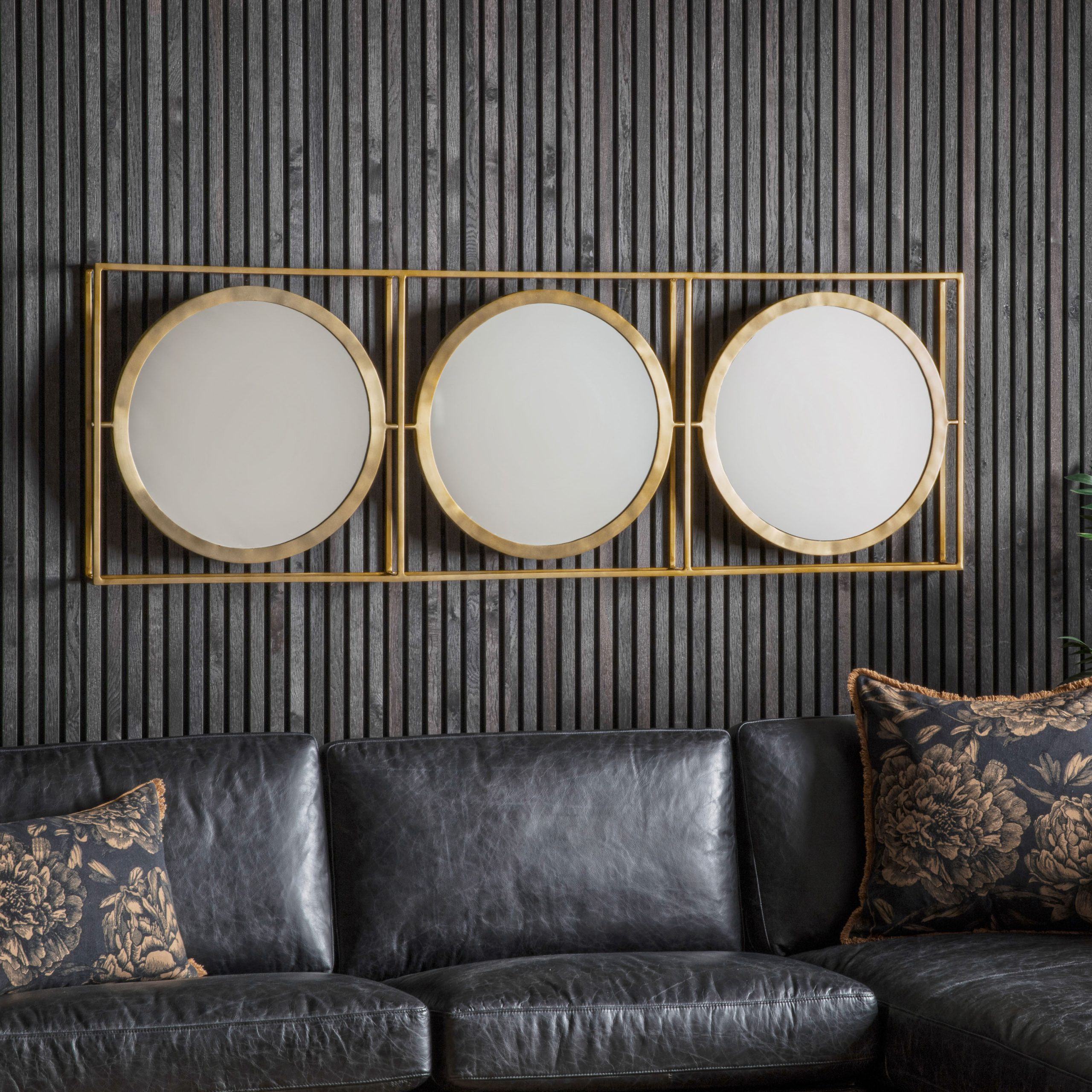 Gallery Direct Hague Mirror Brass