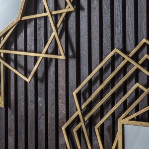 Gallery Direct Specter Rectangle Mirror Gold | Shackletons