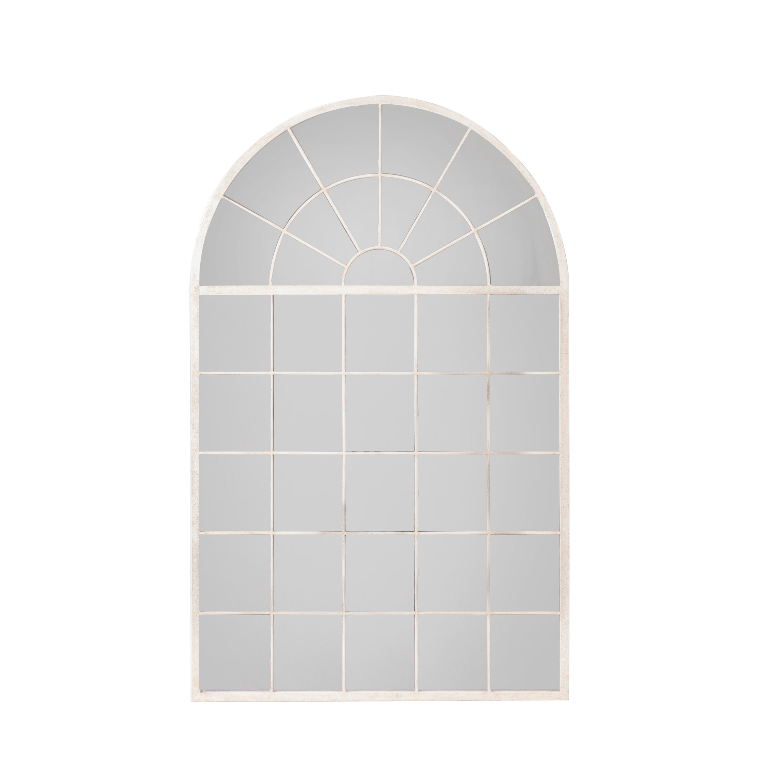 Gallery Direct Hemsworth Leaner Mirror White | Shackletons