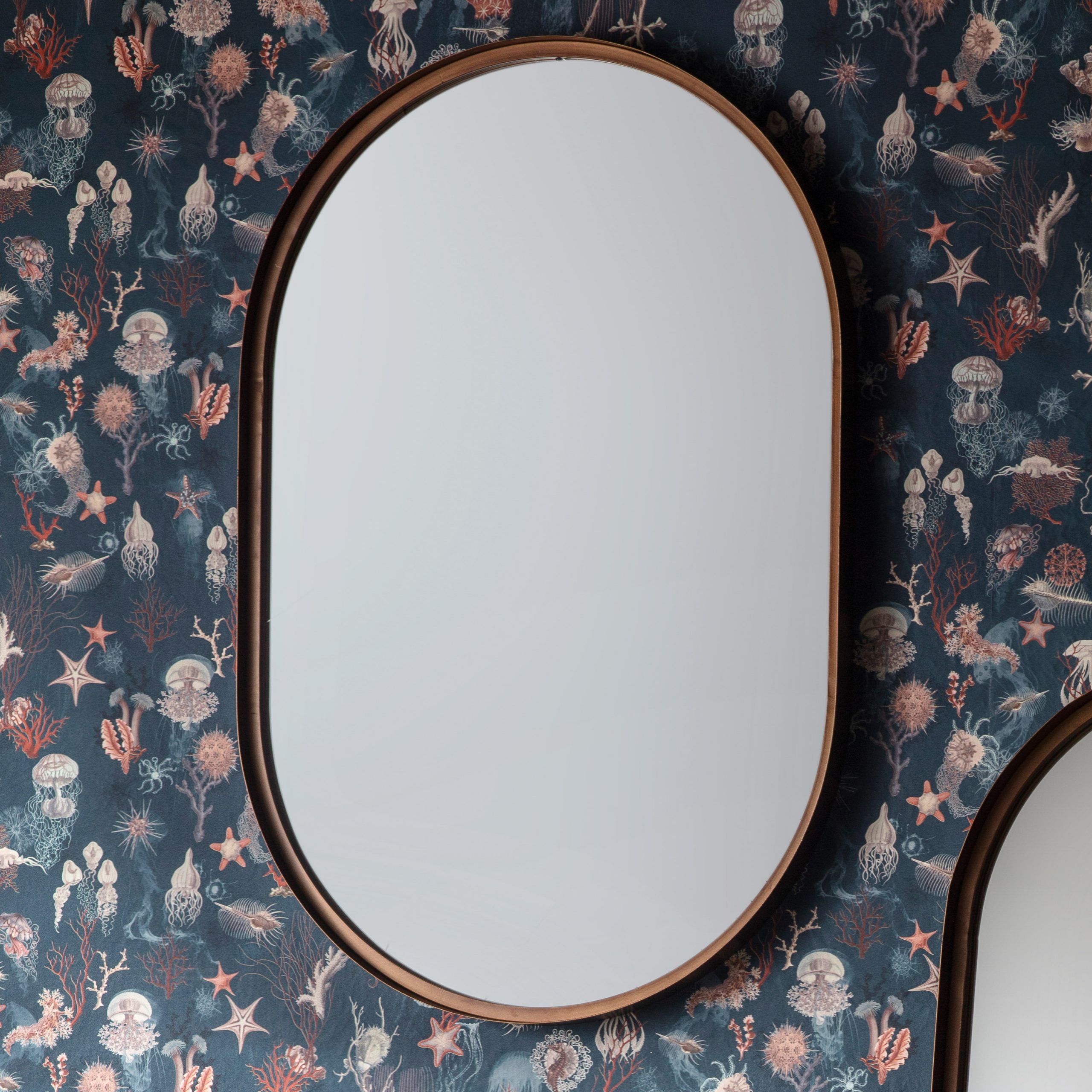 Gallery Direct Greystoke Elipse Mirror